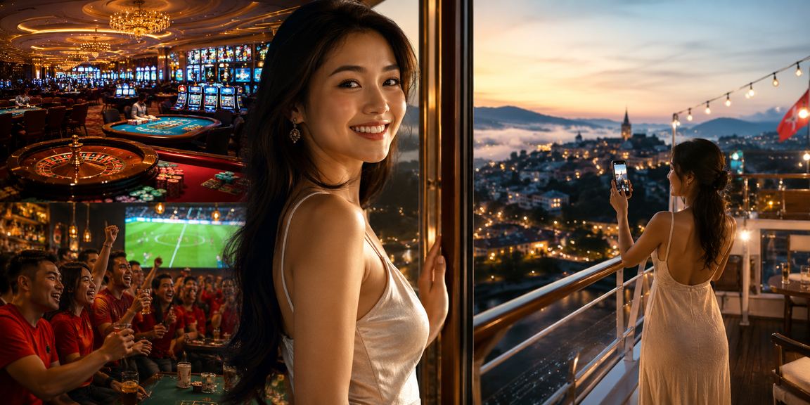 Người chơi trải nghiệm casino trực tuyến trên điện thoại ở Đà Lạt