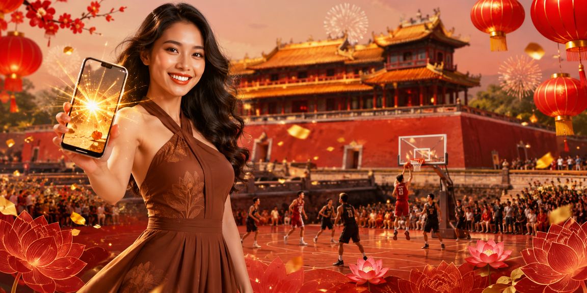 Khung cảnh cá cược bóng rổ tại Huế với ánh sáng đèn quán cà phê